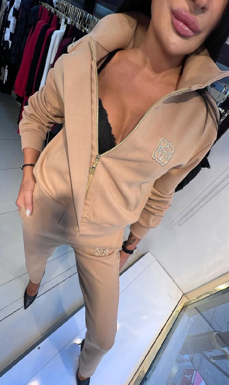Loewe beige gold Survêt